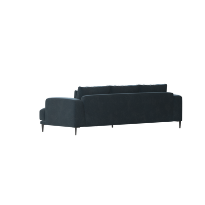 Canapé d'angle modulaire Joe – Finition en tissu de haute qualité
