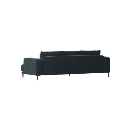 Canapé d'angle modulaire Joe – Finition en tissu de haute qualité