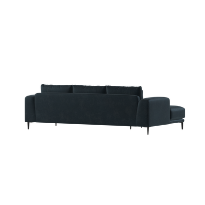 Canapé d'angle modulaire Joe – Finition en tissu de haute qualité