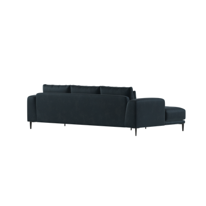 Canapé d'angle modulaire Joe – Finition en tissu de haute qualité