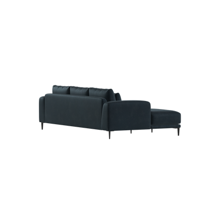 Canapé d'angle modulaire Joe – Finition en tissu de haute qualité