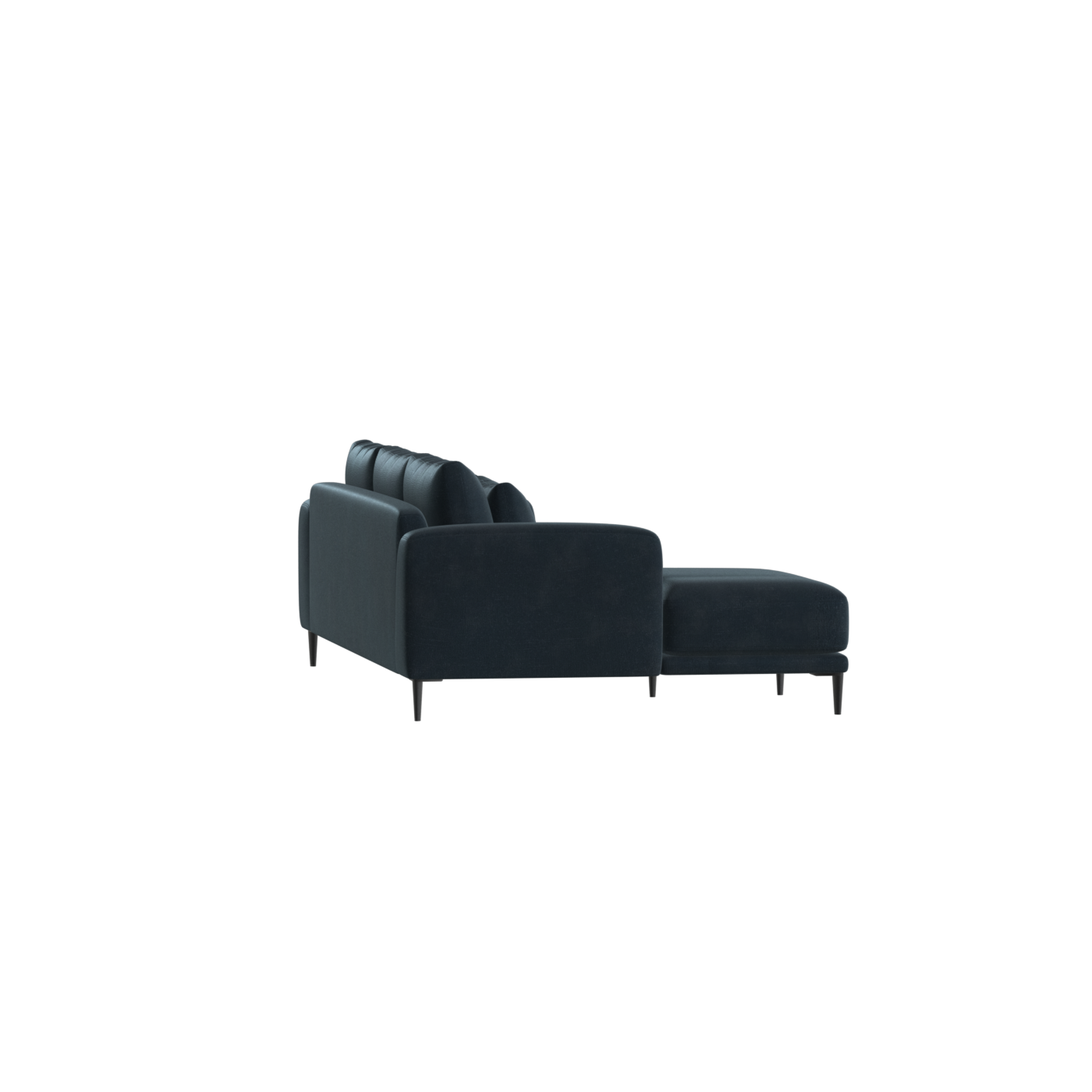 Canapé d'angle modulaire Joe – Finition en tissu de haute qualité