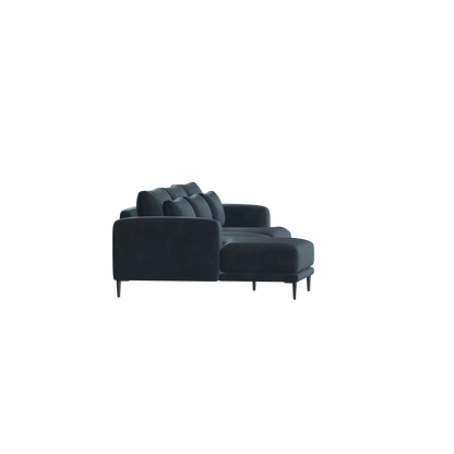 Canapé d'angle modulaire Joe – Finition en tissu de haute qualité