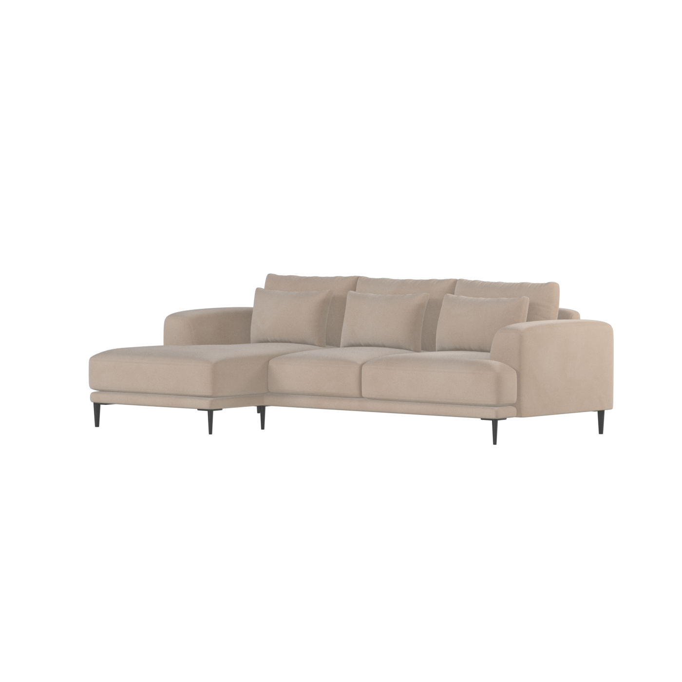 Joe Modular Corner Sofa – High-Quality Fabric Finish