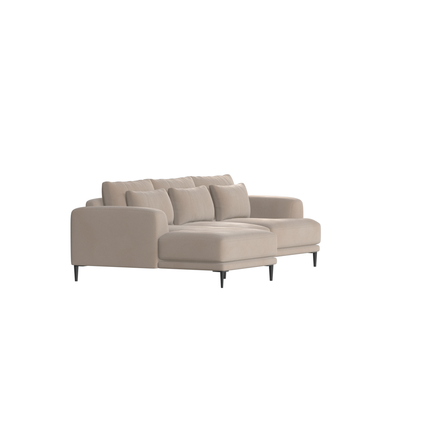 Joe Modular Corner Sofa – High-Quality Fabric Finish