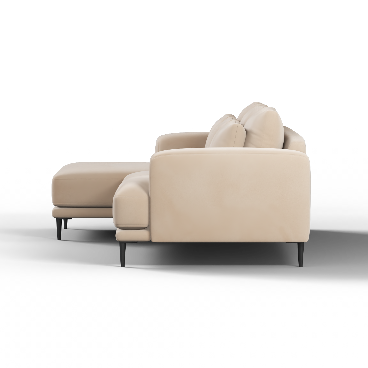 Joe Modular Corner Sofa – High-Quality Fabric Finish