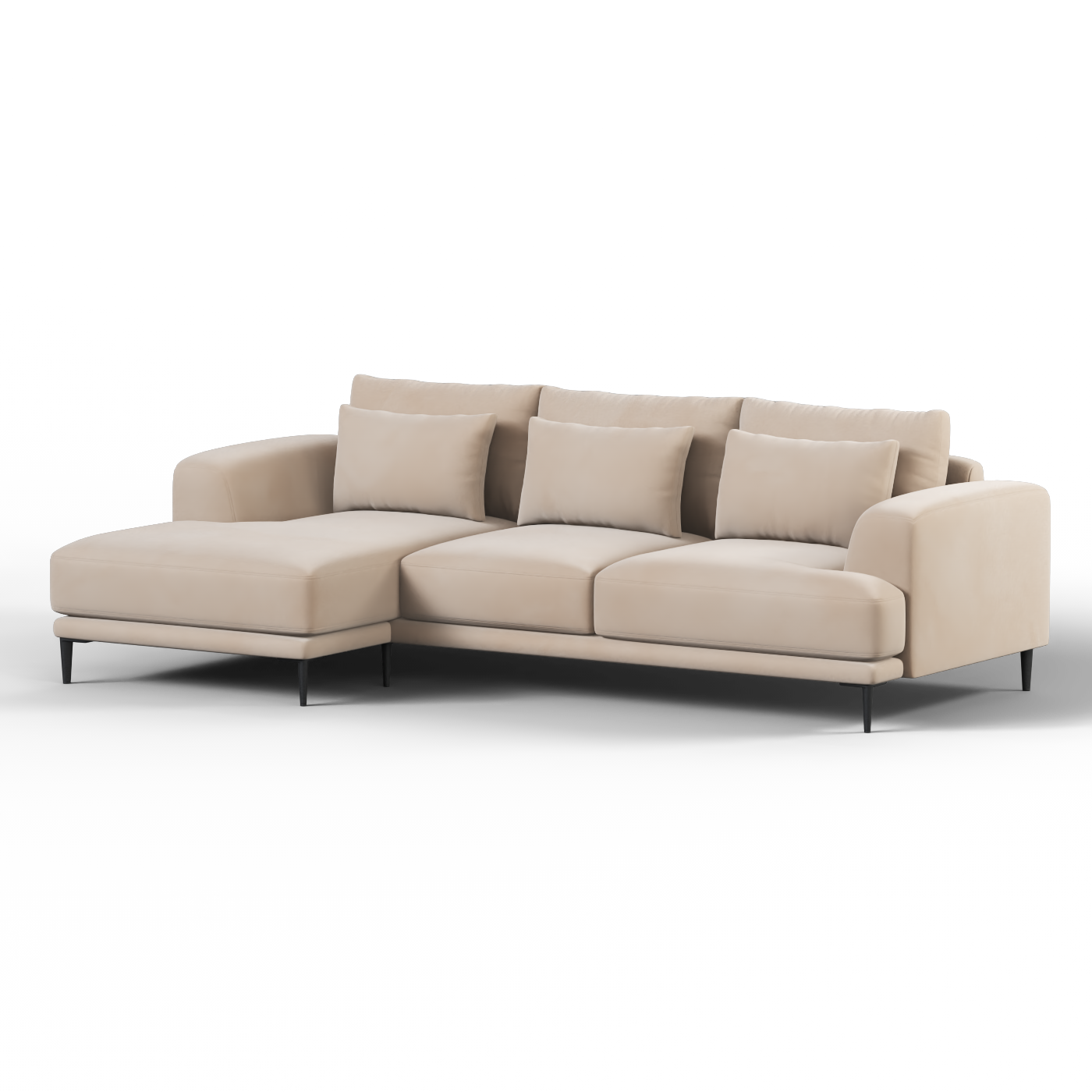 Joe Modular Corner Sofa – High-Quality Fabric Finish
