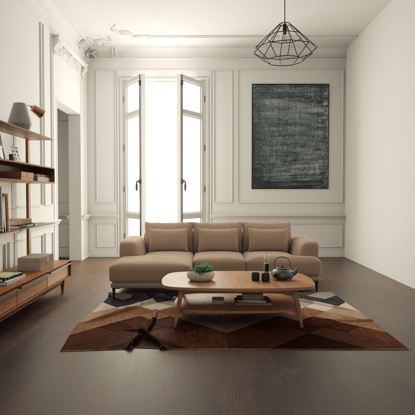 Joe Modular Corner Sofa – High-Quality Fabric Finish