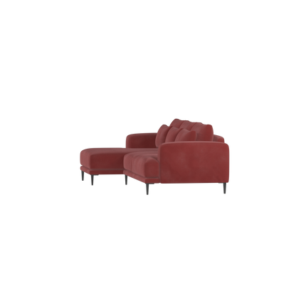 Canapé d'angle modulaire Joe – Finition en tissu de haute qualité