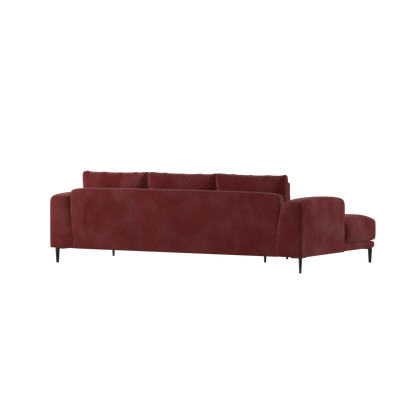 Canapé d'angle modulaire Joe – Finition en tissu de haute qualité