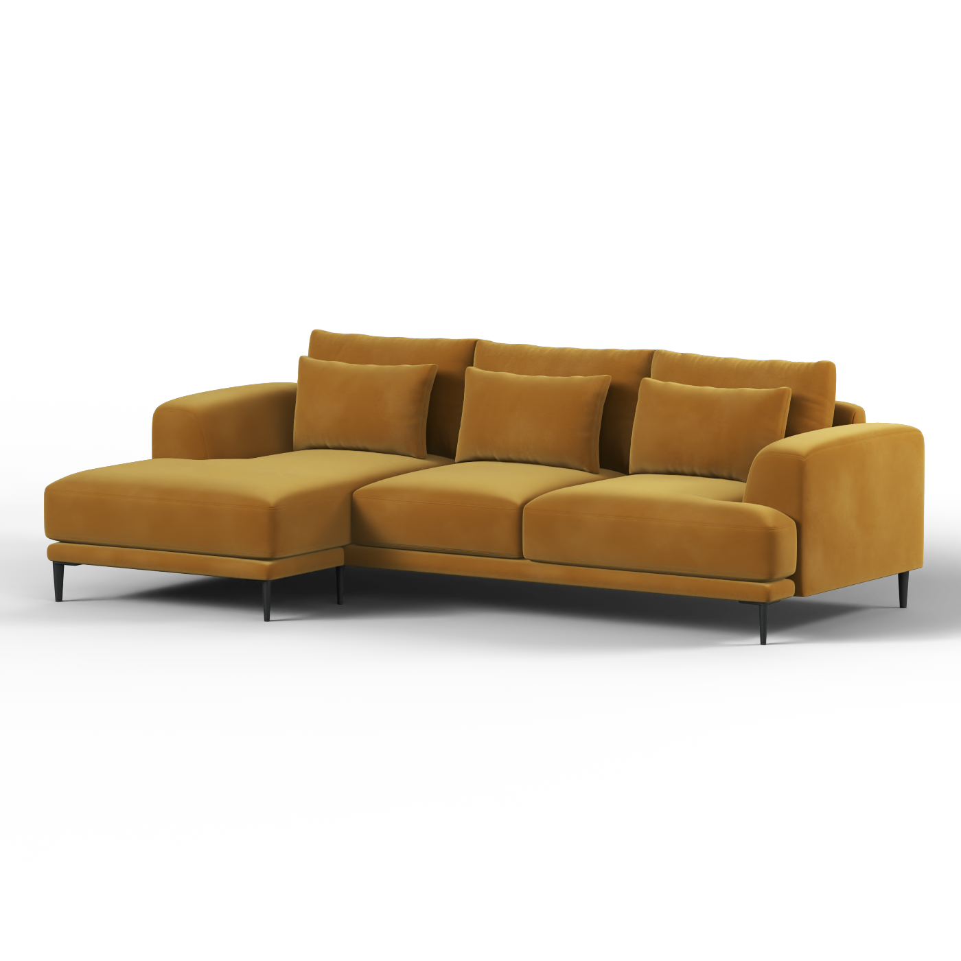 Joe Modular Corner Sofa – High-Quality Fabric Finish