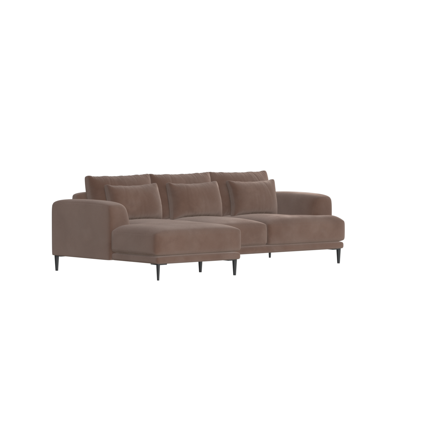 Joe Modular Corner Sofa – High-Quality Fabric Finish