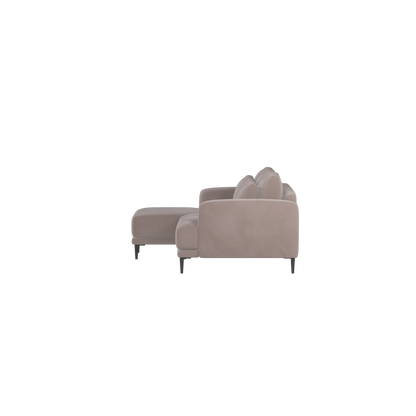 Canapé d'angle modulaire Joe – Finition en tissu de haute qualité