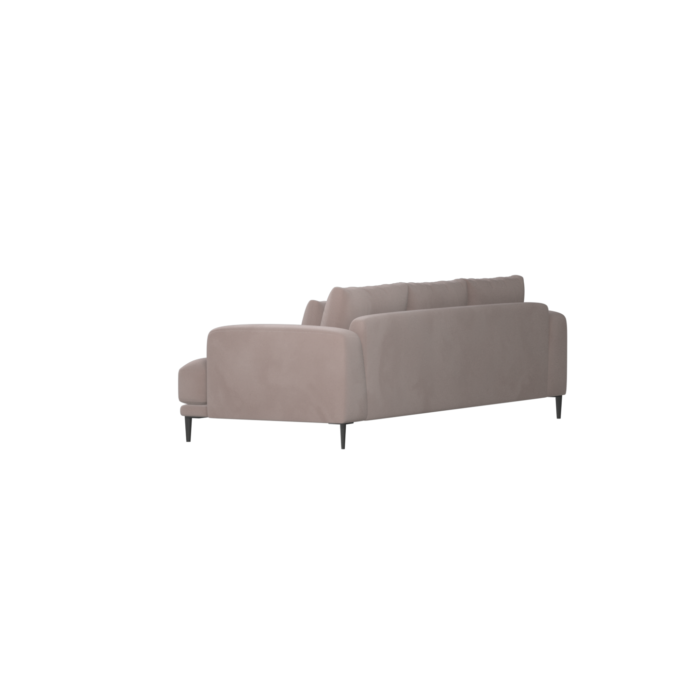 Canapé d'angle modulaire Joe – Finition en tissu de haute qualité