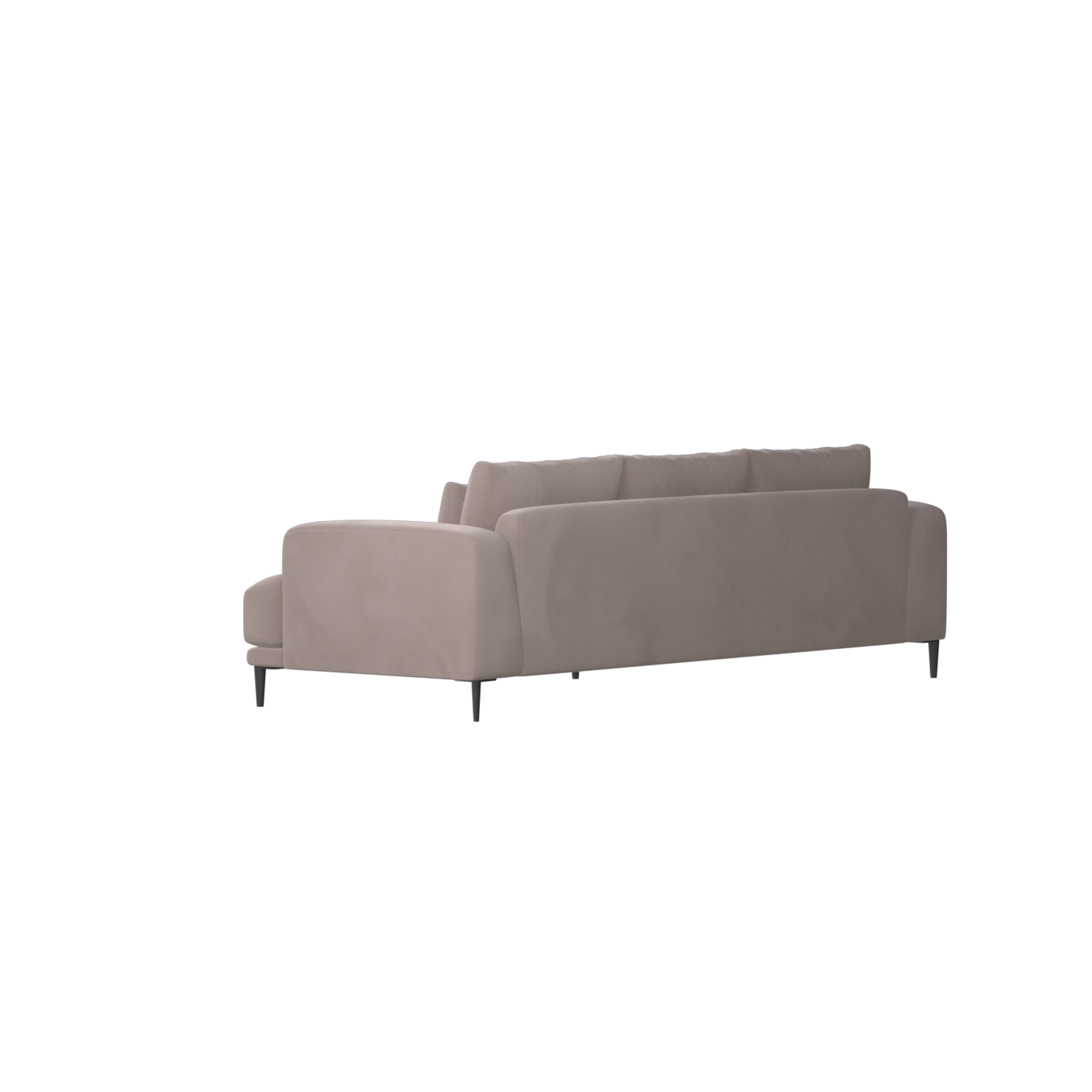 Canapé d'angle modulaire Joe – Finition en tissu de haute qualité