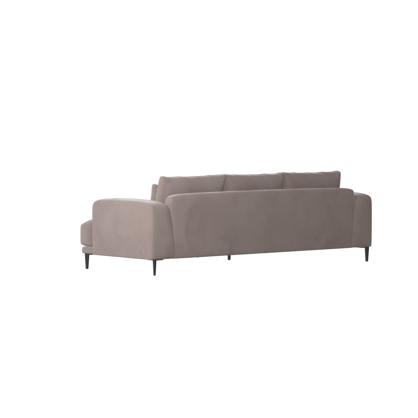 Canapé d'angle modulaire Joe – Finition en tissu de haute qualité