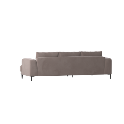 Canapé d'angle modulaire Joe – Finition en tissu de haute qualité