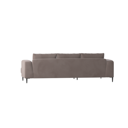 Canapé d'angle modulaire Joe – Finition en tissu de haute qualité