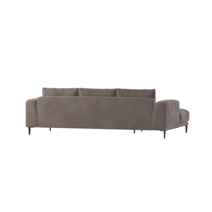 Canapé d'angle modulaire Joe – Finition en tissu de haute qualité