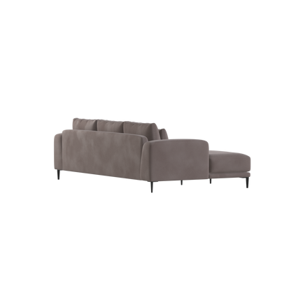 Canapé d'angle modulaire Joe – Finition en tissu de haute qualité
