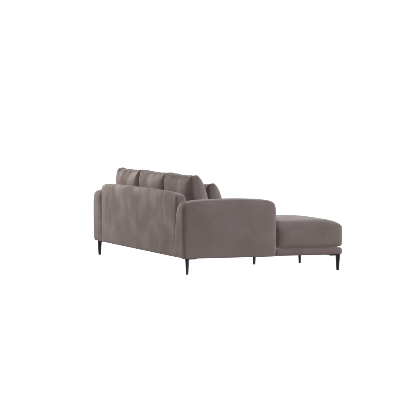 Canapé d'angle modulaire Joe – Finition en tissu de haute qualité