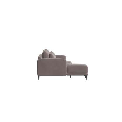 Canapé d'angle modulaire Joe – Finition en tissu de haute qualité