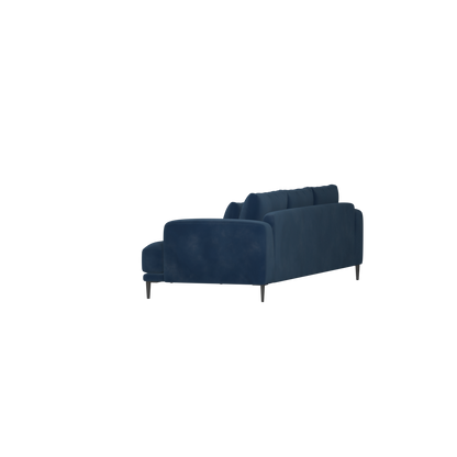 Canapé d'angle modulaire Joe – Finition en tissu de haute qualité