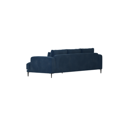 Canapé d'angle modulaire Joe – Finition en tissu de haute qualité