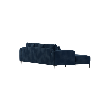 Canapé d'angle modulaire Joe – Finition en tissu de haute qualité