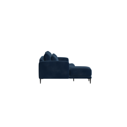 Canapé d'angle modulaire Joe – Finition en tissu de haute qualité