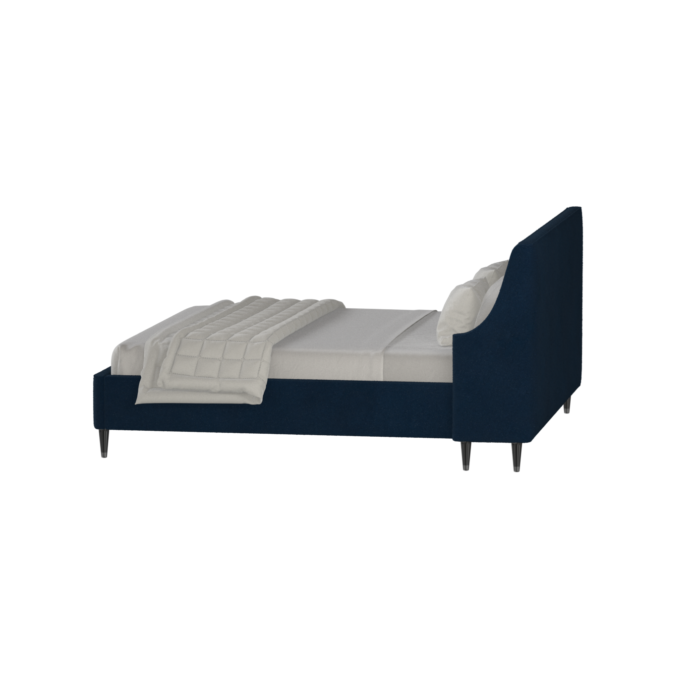 Laura Double Bed with High Headboard