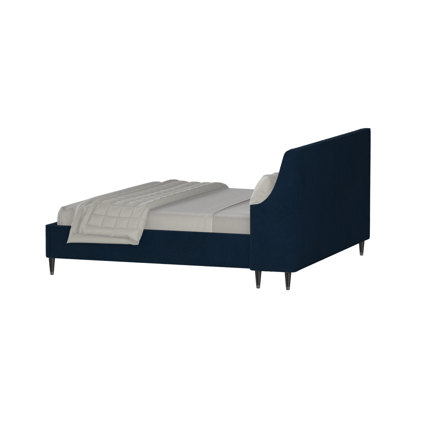 Laura Double Bed with High Headboard