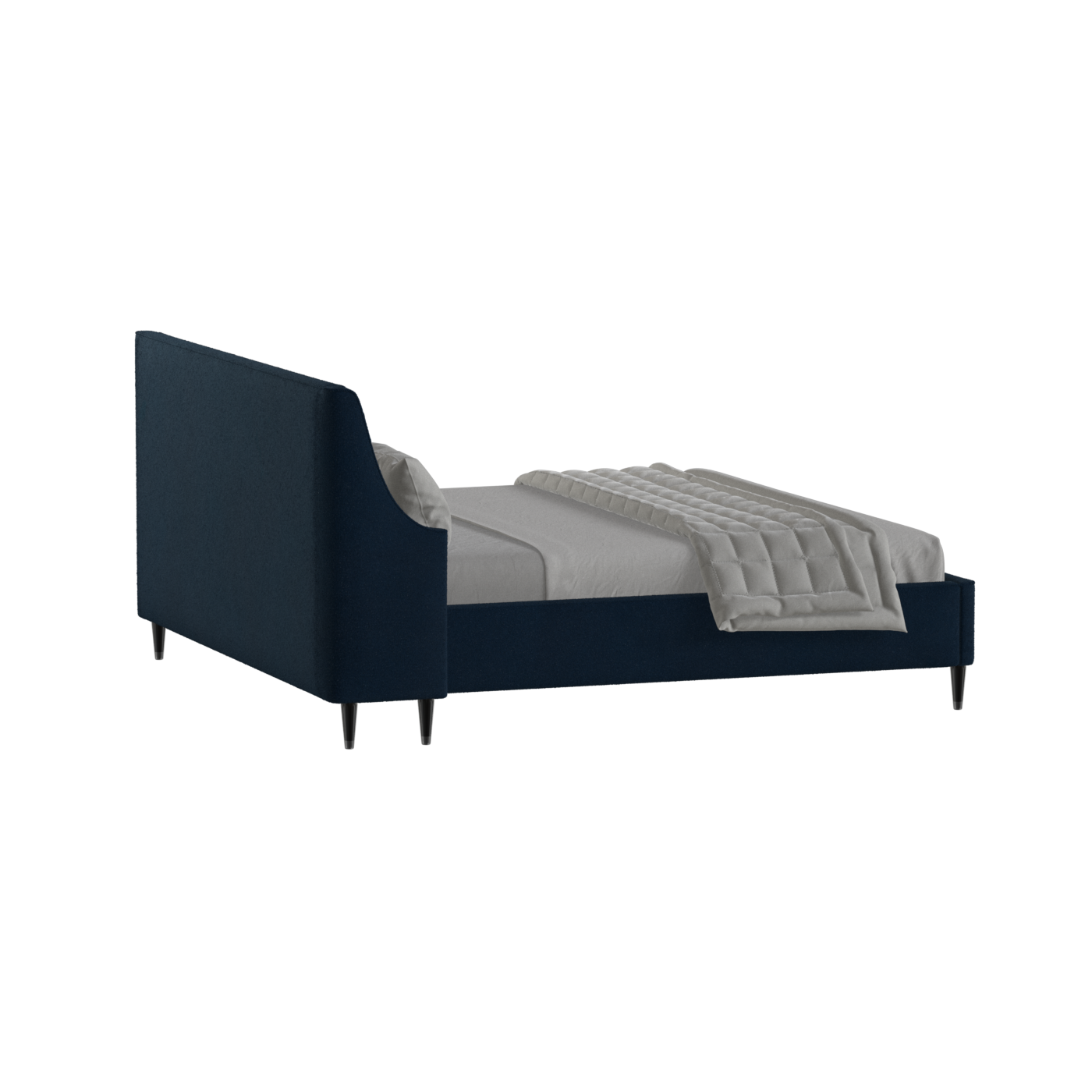 Laura Double Bed with High Headboard