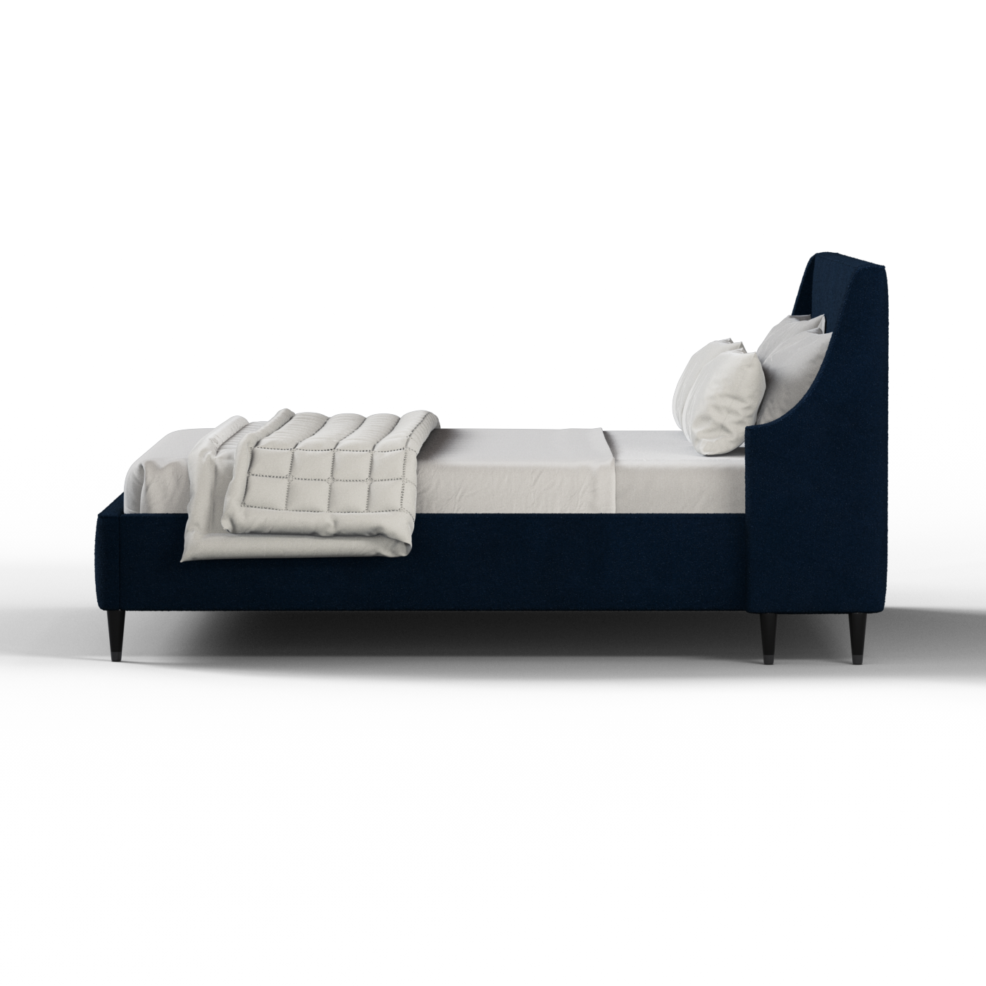 Laura Double Bed with High Headboard