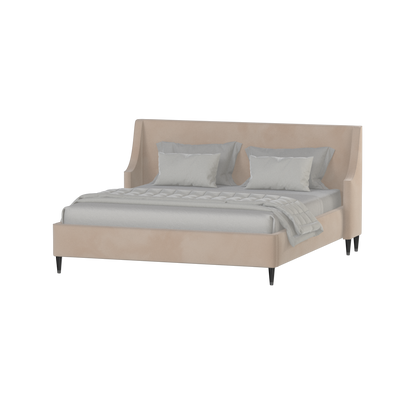 Laura Double Bed with High Headboard