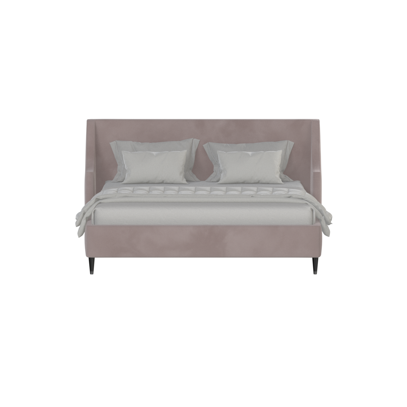 Laura Double Bed with High Headboard