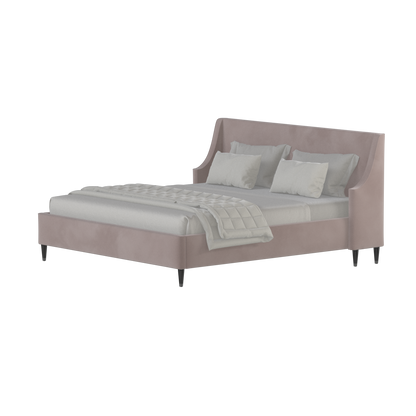 Laura Double Bed with High Headboard