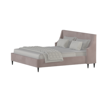 Laura Double Bed with High Headboard
