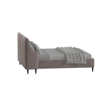Laura Double Bed with High Headboard