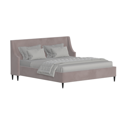 Laura Double Bed with High Headboard