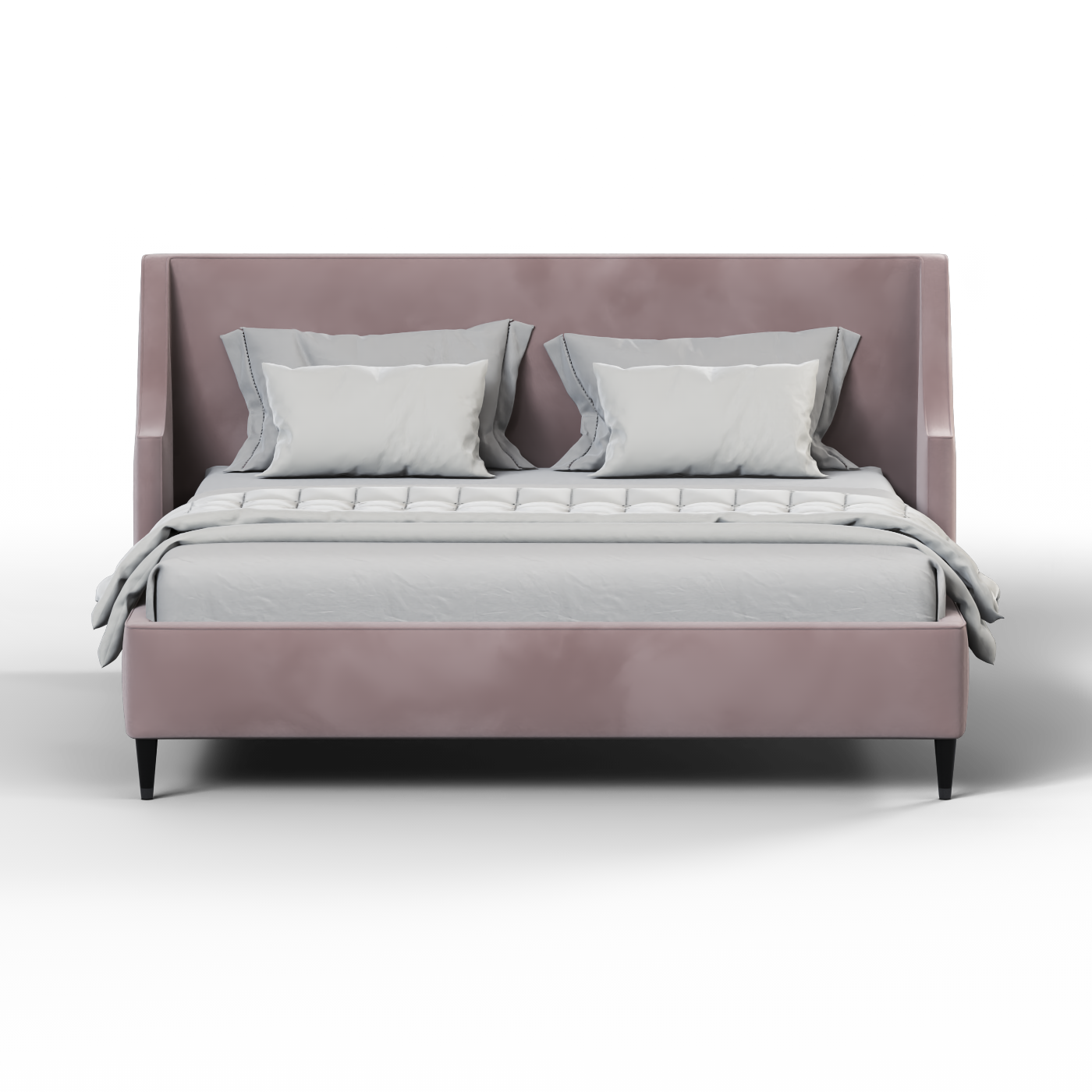 Laura Double Bed with High Headboard