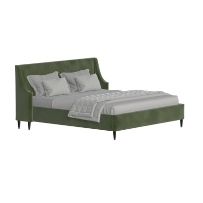 Laura Double Bed with High Headboard