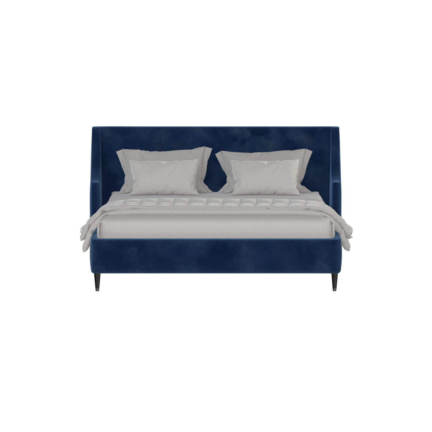 Laura Double Bed with High Headboard