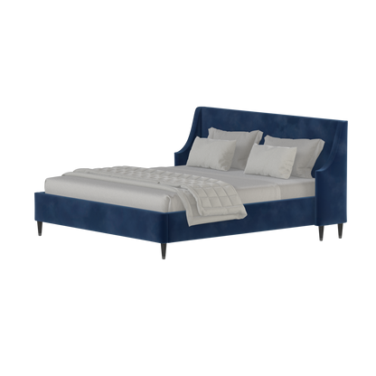 Laura Double Bed with High Headboard