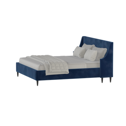 Laura Double Bed with High Headboard