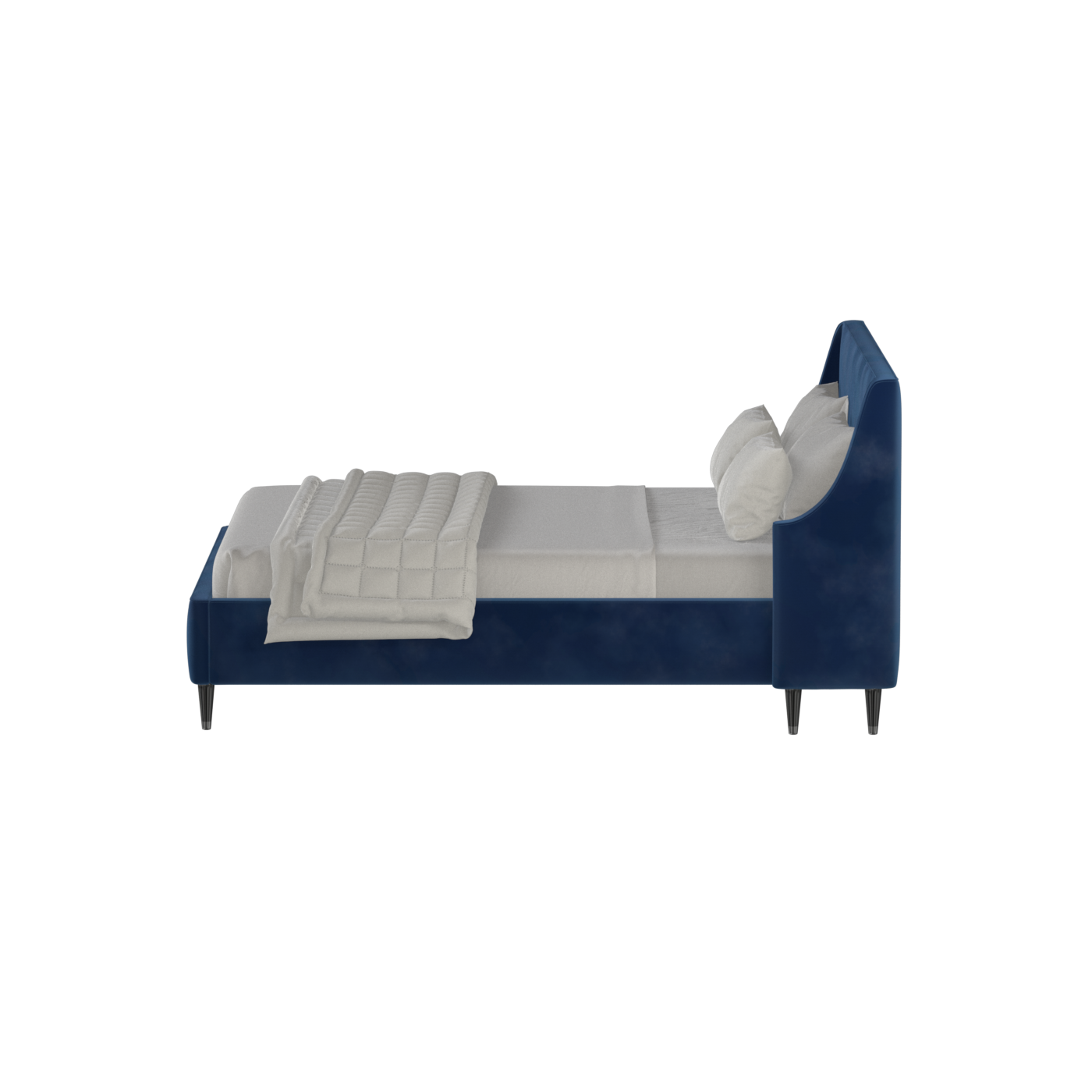 Laura Double Bed with High Headboard