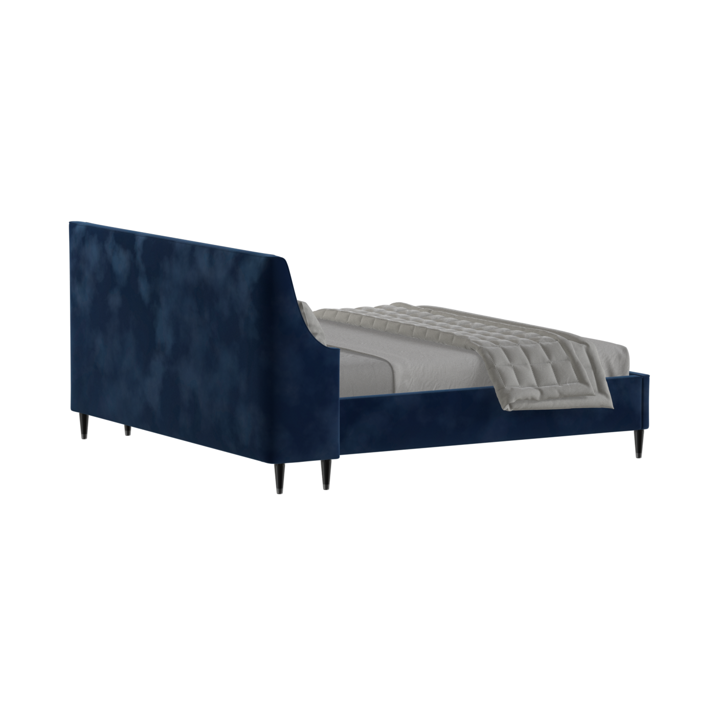 Laura Double Bed with High Headboard