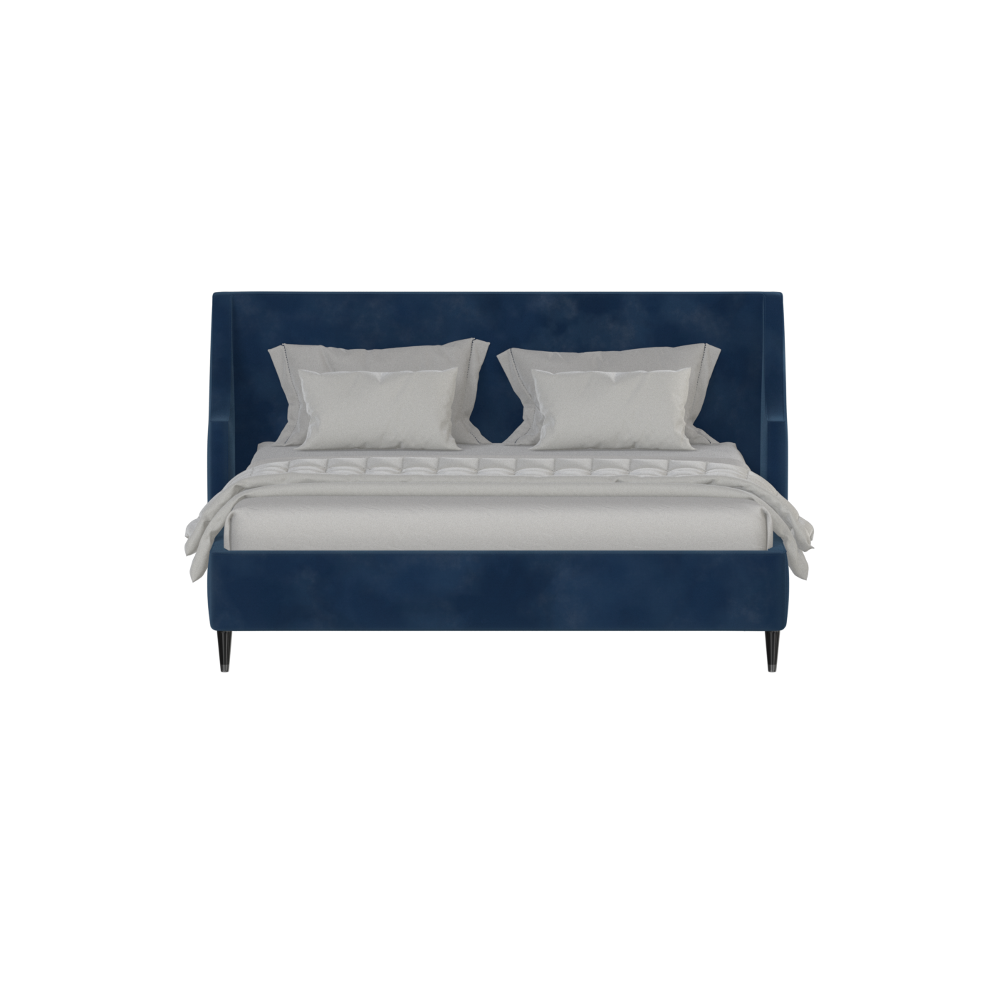 Laura Double Bed with High Headboard