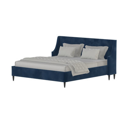 Laura Double Bed with High Headboard