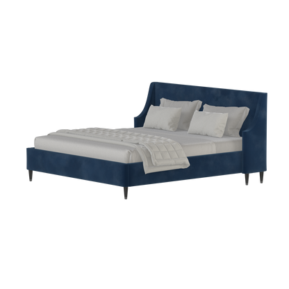 Laura Double Bed with High Headboard